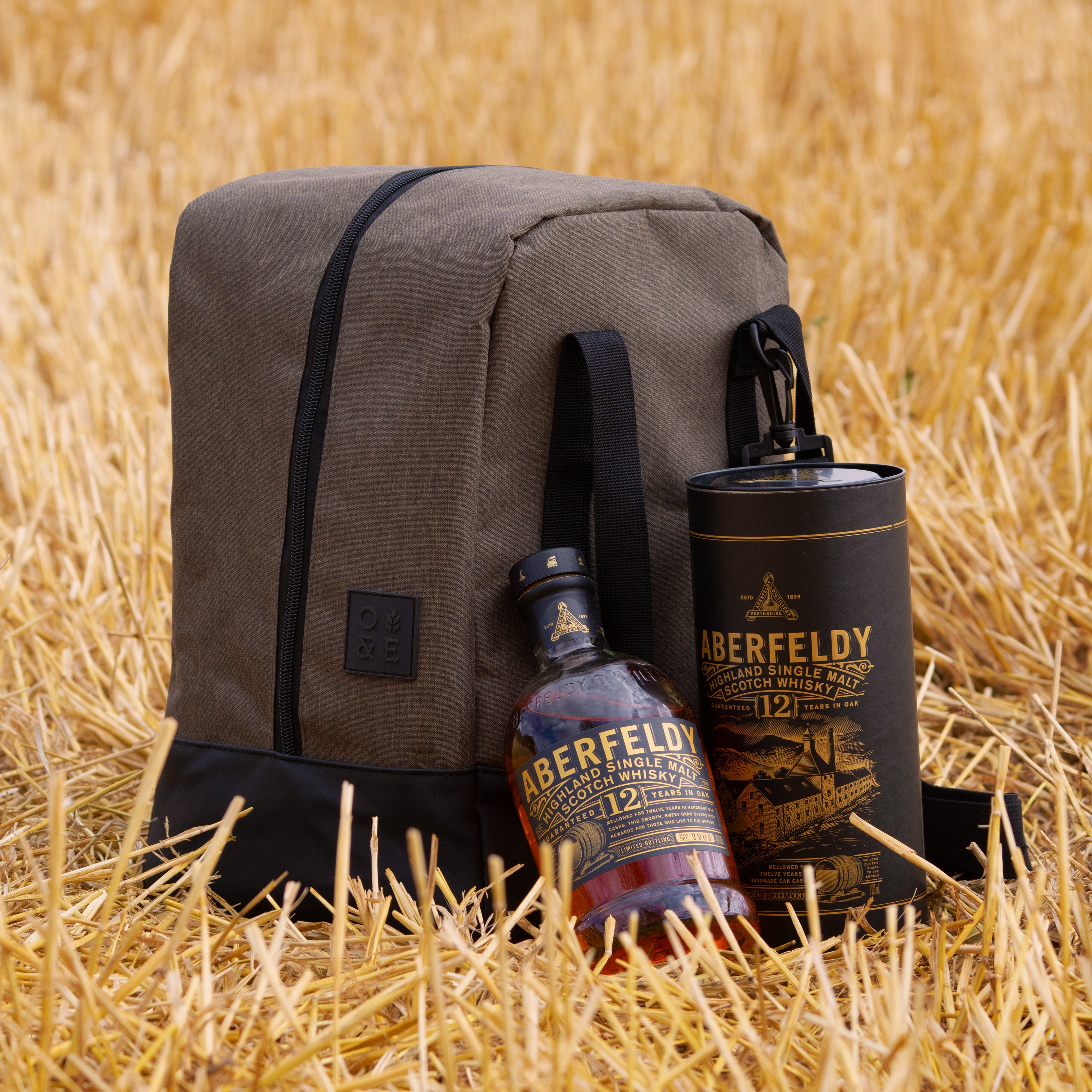 Drinks Carrier for Wine & Whisky Bottles