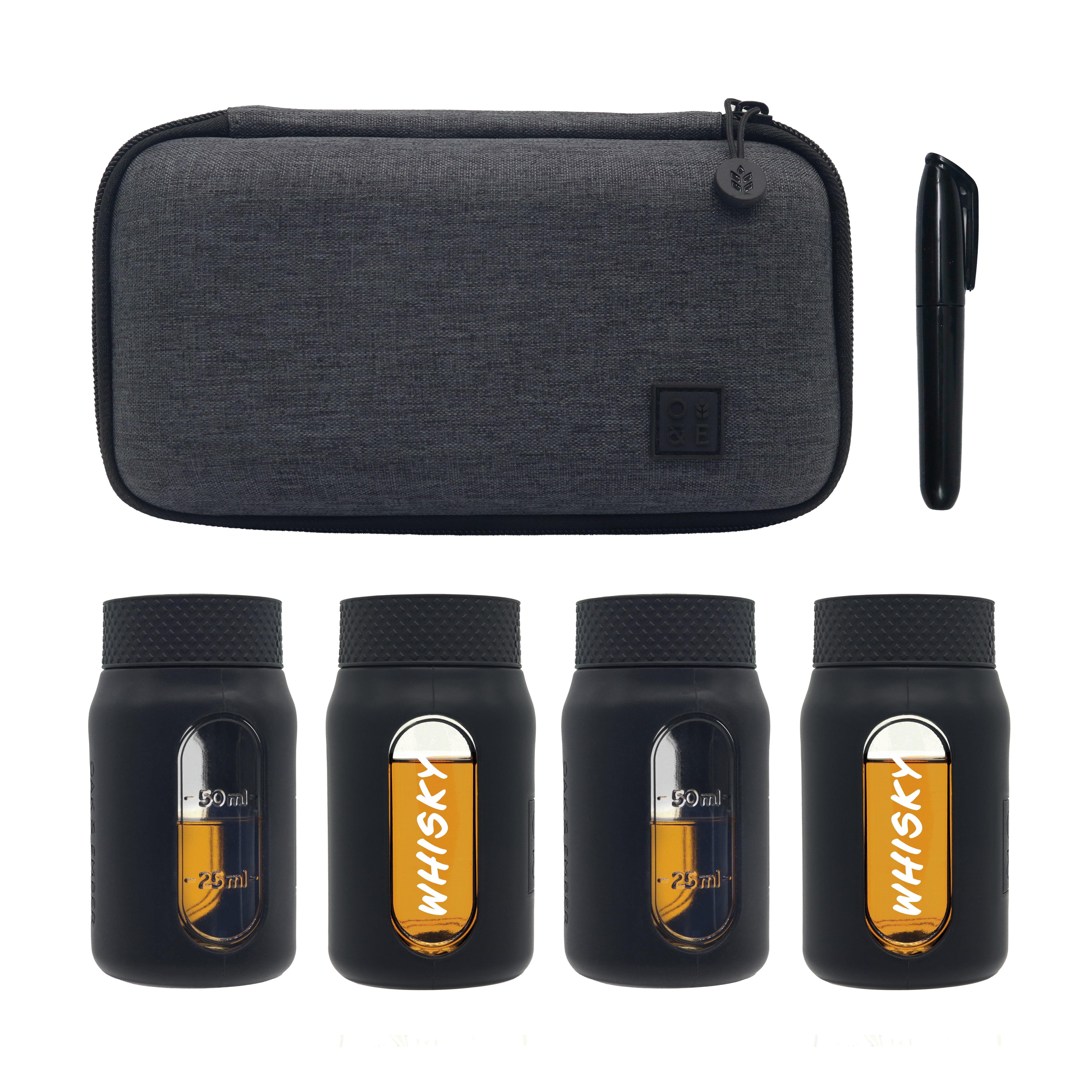 Oak & Ember® Flight Flask Traveller Set