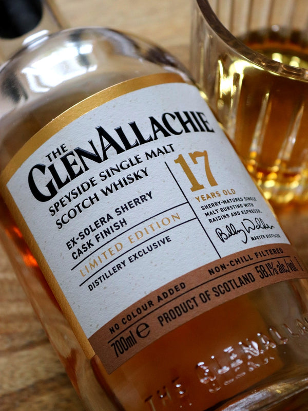 The GlenAllachie 17 Year Old – Ex-Solera Sherry Cask Finish (Distillery Exclusive)