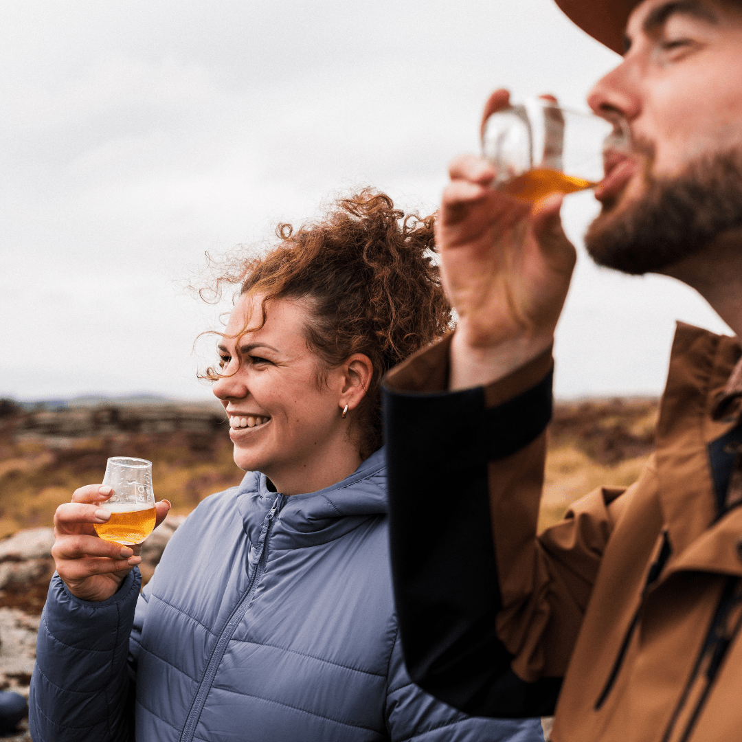Mini Ember whisky nosing glass with a tapered shape that lifts the aroma