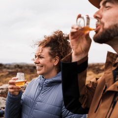 Mini Ember whisky nosing glass with a tapered shape that lifts the aroma