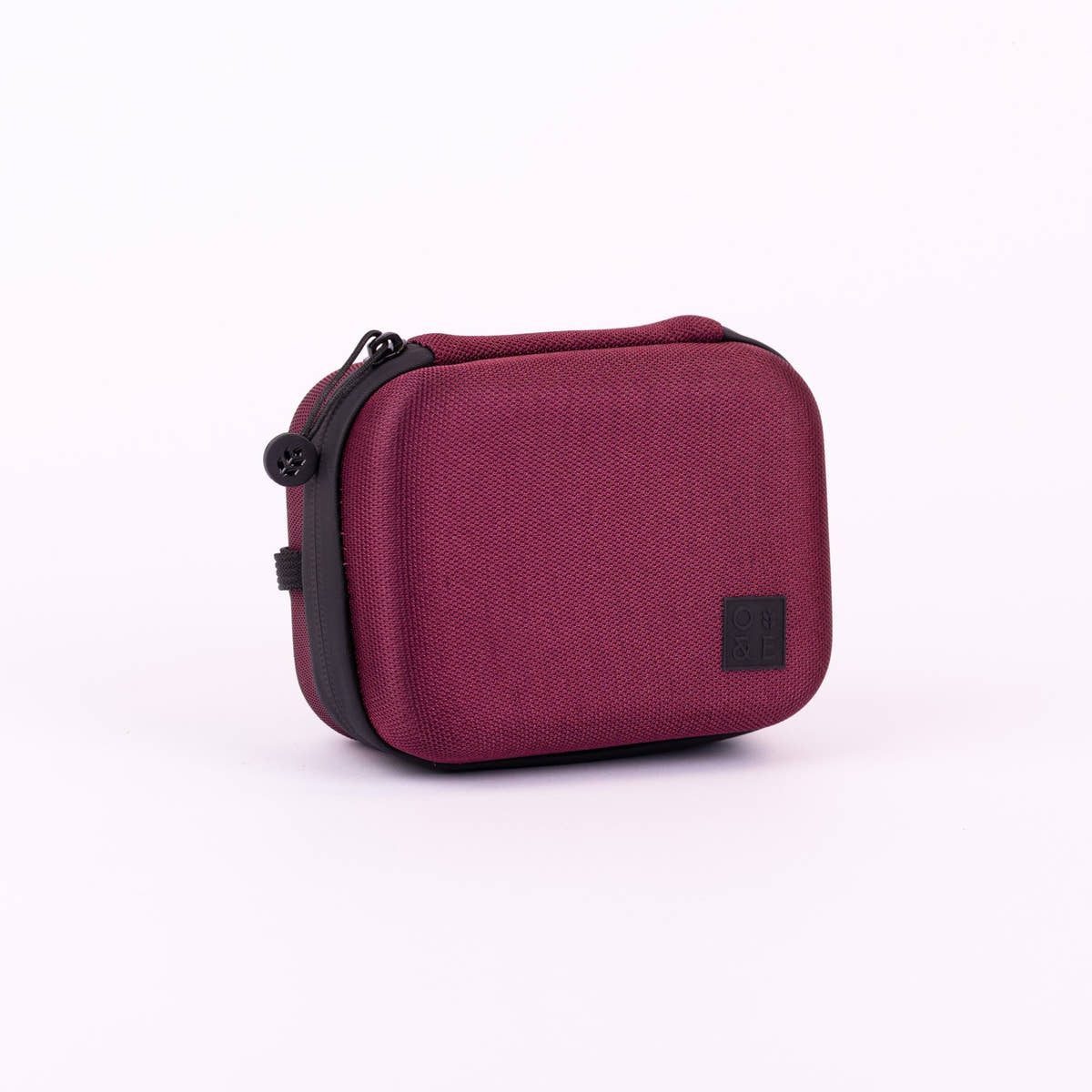 Oak & Ember Mini Glask Traveller tasting set case in Cherry Red