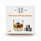 Granite whisky chilling stones that cool spirits without diluting them