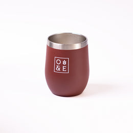 Insulated Wine Tumbler | 12oz Stainless Steel Drinks Tumbler