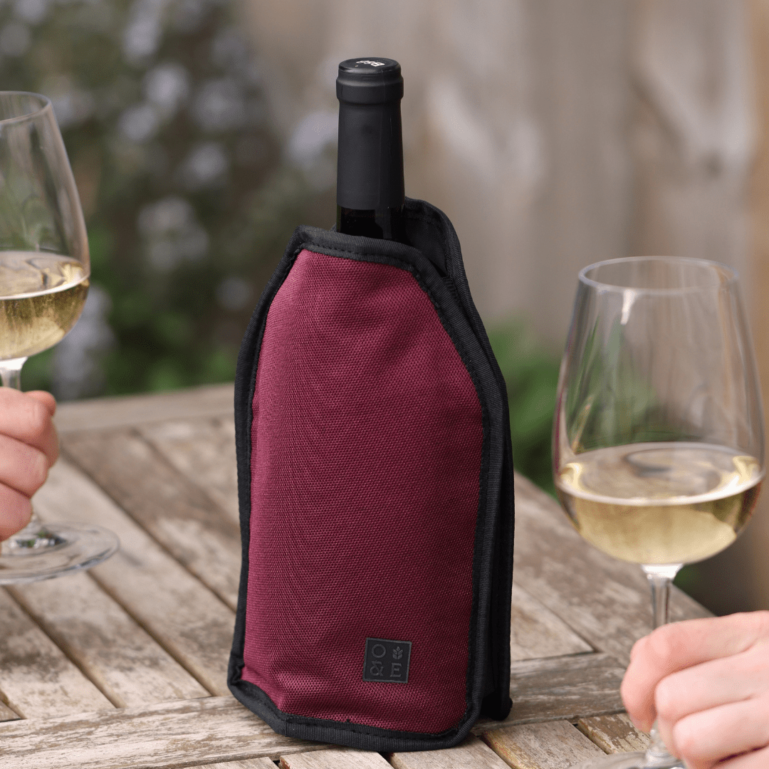 Wine Cooler Sleeve II | Freezable Wine Bottle Cooler Sleeve - Oak and Ember