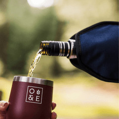 Wine Cooler Sleeve II | Freezable Wine Bottle Cooler Sleeve - Oak and Ember