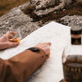 Solo Traveller – Flight Flask & Ember Glass Travel Set - Oak and Ember