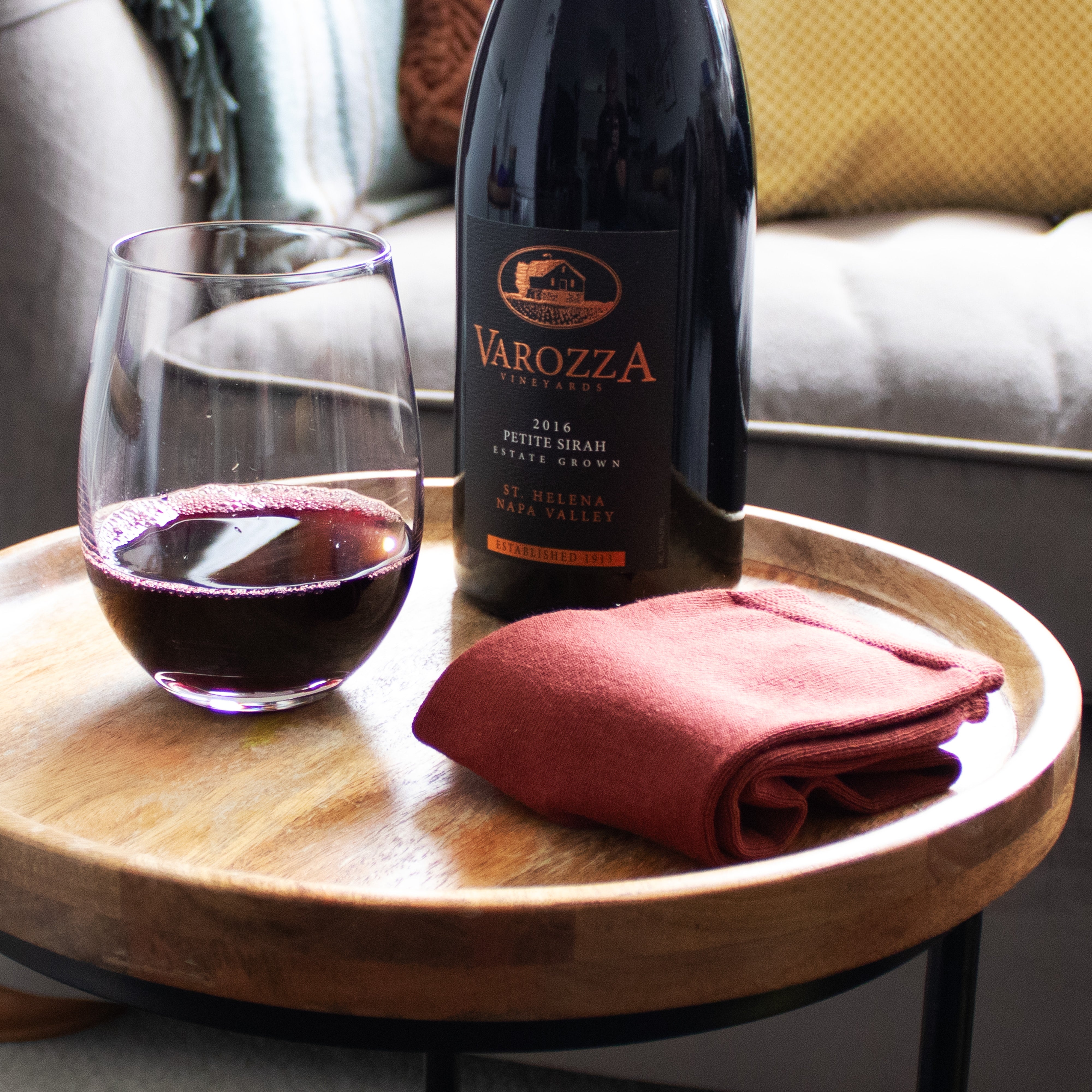 Oak & Ember® Wine Tumbler & Socks Gift Set