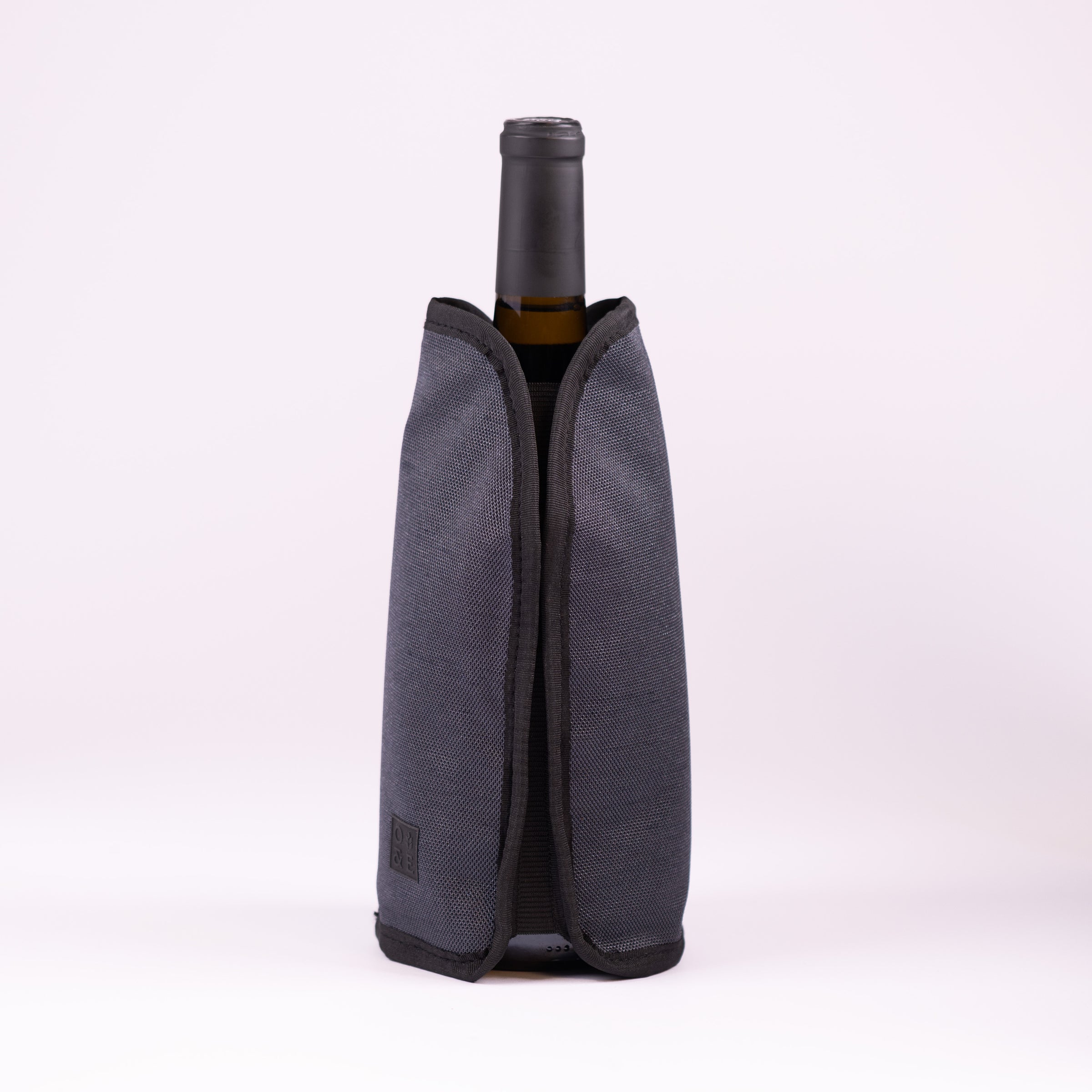 Wine Cooler Sleeve II freezable wine bottle cooler with water-resistant finish